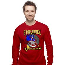 Load image into Gallery viewer, Secret_Shirts Long Sleeve Shirts, Unisex / Small / Red Startruck
