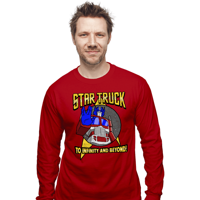 Secret_Shirts Long Sleeve Shirts, Unisex / Small / Red Startruck