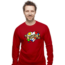 Load image into Gallery viewer, Secret_Shirts Long Sleeve Shirts, Unisex / Small / Red Mom
