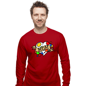 Secret_Shirts Long Sleeve Shirts, Unisex / Small / Red Mom