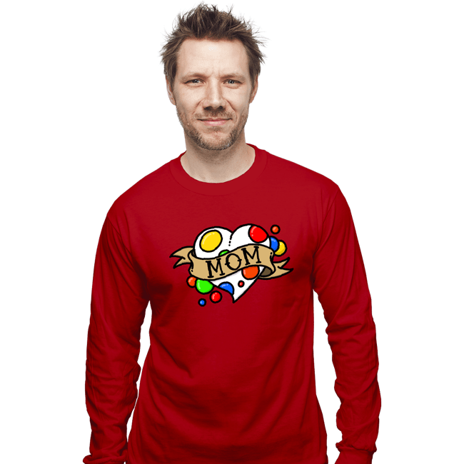 Secret_Shirts Long Sleeve Shirts, Unisex / Small / Red Mom