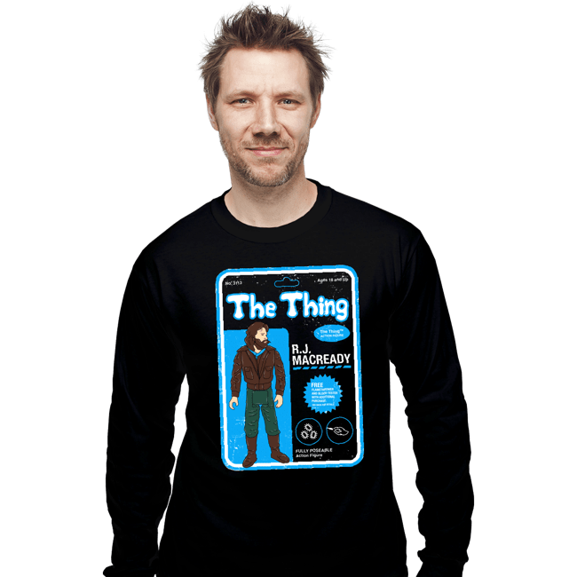 Shirts Long Sleeve Shirts, Unisex / Small / Black MacReady Toy