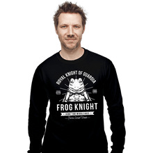Load image into Gallery viewer, Shirts Long Sleeve Shirts, Unisex / Small / Black Frog Knight
