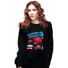 Load image into Gallery viewer, Secret_Shirts Long Sleeve Shirts, Unisex / Small / Black Super Spider Bros
