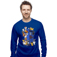 Load image into Gallery viewer, Secret_Shirts Long Sleeve Shirts, Unisex / Small / Royal Blue Dogs Who
