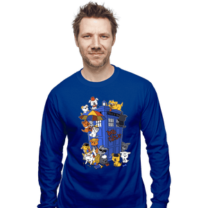 Secret_Shirts Long Sleeve Shirts, Unisex / Small / Royal Blue Dogs Who