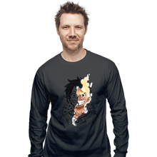 Load image into Gallery viewer, Secret_Shirts Long Sleeve Shirts, Unisex / Small / Charcoal God Of Sun
