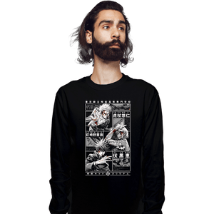 Daily_Deal_Shirts Long Sleeve Shirts, Unisex / Small / Black Tokyo Prefectural