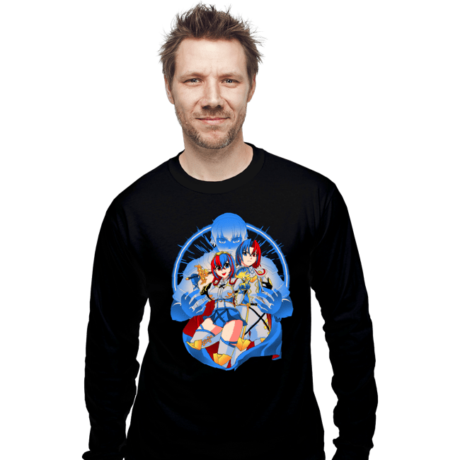 Daily_Deal_Shirts Long Sleeve Shirts, Unisex / Small / Black Emblem Summoned