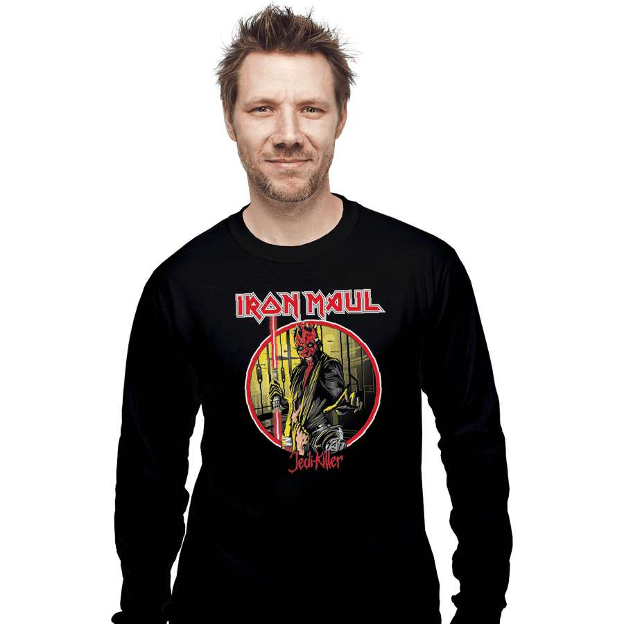 Shirts Long Sleeve Shirts, Unisex / Small / Black Iron Maul