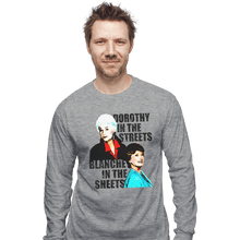 Load image into Gallery viewer, Shirts Long Sleeve Shirts, Unisex / Small / Sports Grey Dorothy And Blanche

