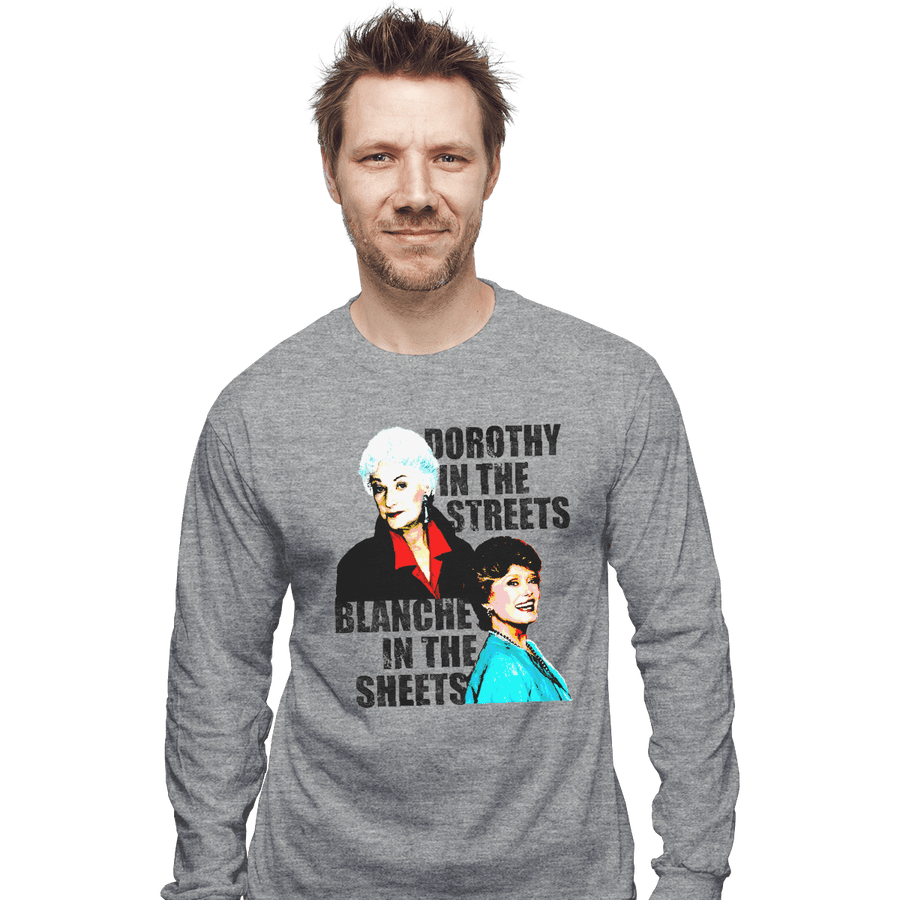 Shirts Long Sleeve Shirts, Unisex / Small / Sports Grey Dorothy And Blanche