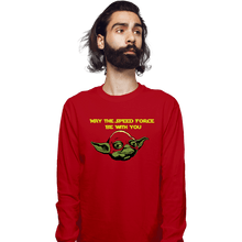 Load image into Gallery viewer, Secret_Shirts Long Sleeve Shirts, Unisex / Small / Red Speed Force
