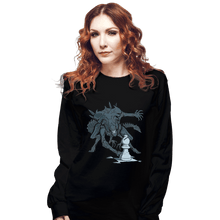 Load image into Gallery viewer, Shirts Long Sleeve Shirts, Unisex / Small / Black Queen Takes Bishop
