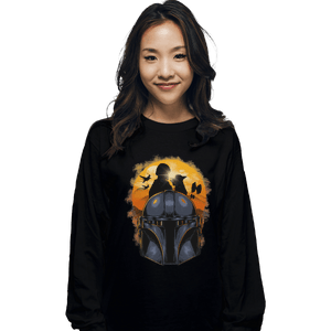 Secret_Shirts Long Sleeve Shirts, Unisex / Small / Black Sunset Of The Way