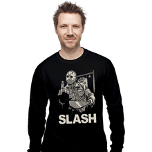 Load image into Gallery viewer, Daily_Deal_Shirts Long Sleeve Shirts, Unisex / Small / Black Johnny Slash
