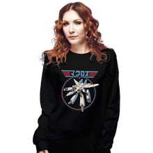 Load image into Gallery viewer, Daily_Deal_Shirts Long Sleeve Shirts, Unisex / Small / Black VF-1 Maverick
