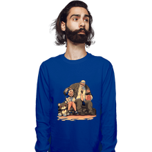 Load image into Gallery viewer, Daily_Deal_Shirts Long Sleeve Shirts, Unisex / Small / Royal Blue Family Lunch
