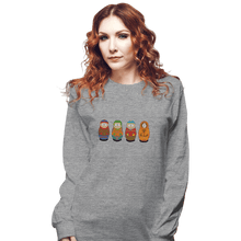 Load image into Gallery viewer, Shirts Long Sleeve Shirts, Unisex / Small / Sports Grey Park Dolls
