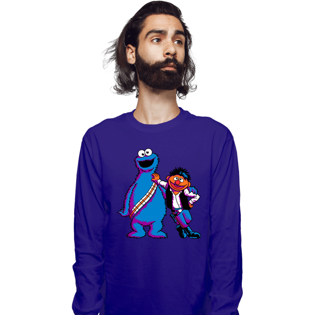 Daily_Deal_Shirts Long Sleeve Shirts, Unisex / Small / Violet Scruffy Looking Smugglers