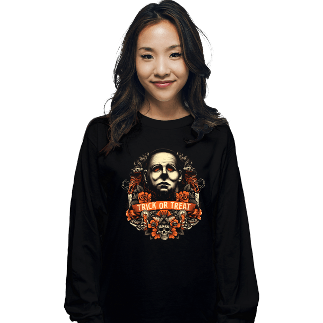 Shirts Long Sleeve Shirts, Unisex / Small / Black Symbol Of Halloween