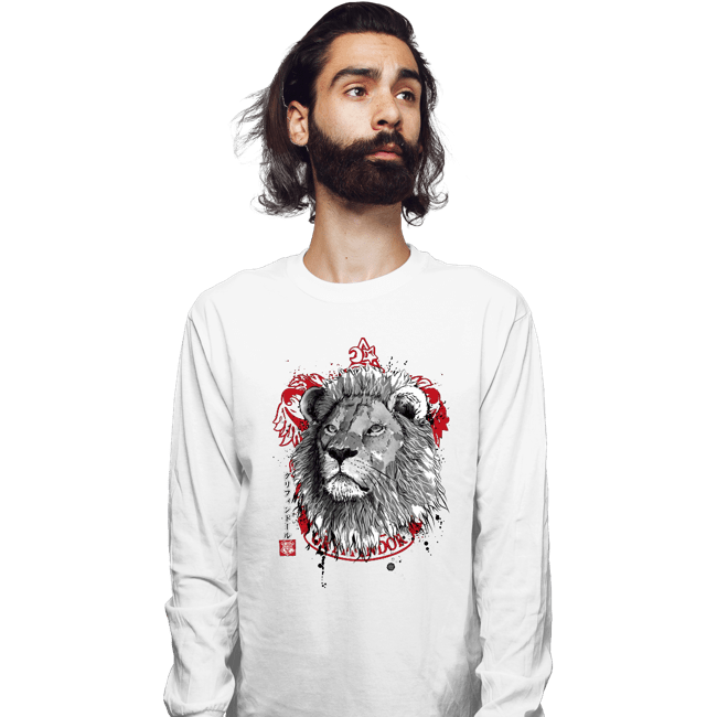 Shirts Long Sleeve Shirts, Unisex / Small / White Courage and Determination