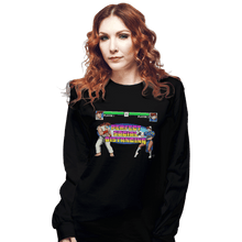 Load image into Gallery viewer, Shirts Long Sleeve Shirts, Unisex / Small / Black Street COVID Fighter

