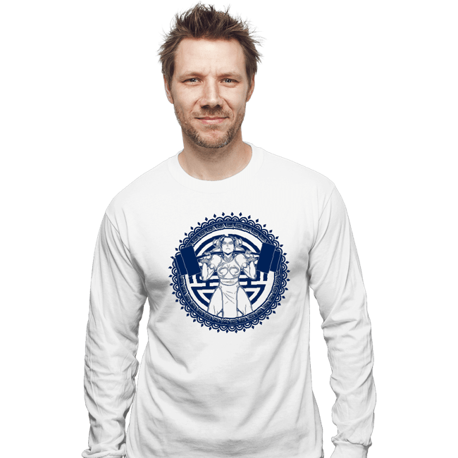 Shirts Long Sleeve Shirts, Unisex / Small / White Chun Li Gym
