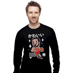 Shirts Long Sleeve Shirts, Unisex / Small / Black Kawaii Leonard