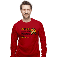 Load image into Gallery viewer, Shirts Long Sleeve Shirts, Unisex / Small / Red Red Shirt Guy
