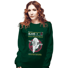 Load image into Gallery viewer, Secret_Shirts Long Sleeve Shirts, Unisex / Small / Forest Slave 1 Manual
