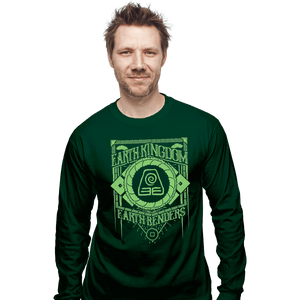 Shirts Long Sleeve Shirts, Unisex / Small / Forest Earth Kindgom