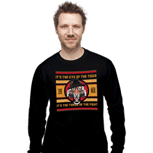 Load image into Gallery viewer, Secret_Shirts Long Sleeve Shirts, Unisex / Small / Black Eye Of The Tiger
