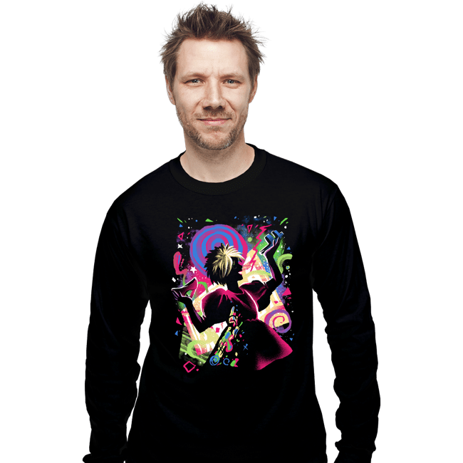 Daily_Deal_Shirts Long Sleeve Shirts, Unisex / Small / Black B-Doll Weird