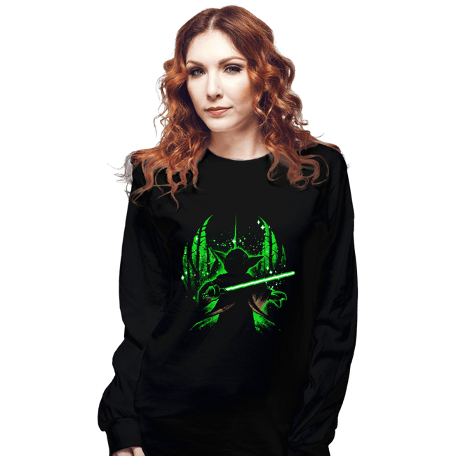 Shirts Long Sleeve Shirts, Unisex / Small / Black Grand Master
