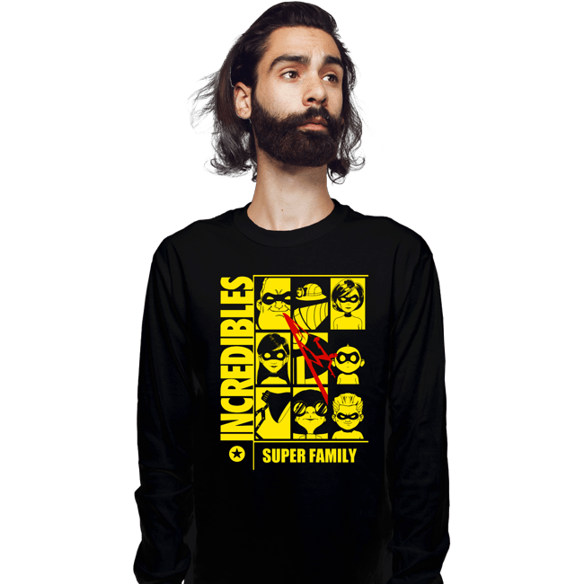 Shirts Long Sleeve Shirts, Unisex / Small / Black Who Watches The Family?
