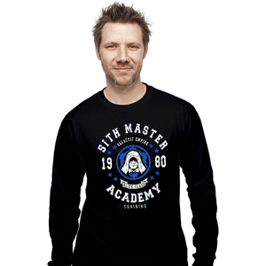 Shirts Long Sleeve Shirts, Unisex / Small / Black Sith Master Academy