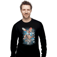 Load image into Gallery viewer, Shirts Long Sleeve Shirts, Unisex / Small / Black Characters
