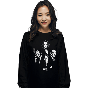 Shirts Long Sleeve Shirts, Unisex / Small / Black X-Files