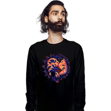 Load image into Gallery viewer, Daily_Deal_Shirts Long Sleeve Shirts, Unisex / Small / Black Wave Of Destruction
