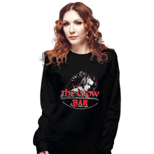 Load image into Gallery viewer, Shirts Long Sleeve Shirts, Unisex / Small / Black The Crow Bar
