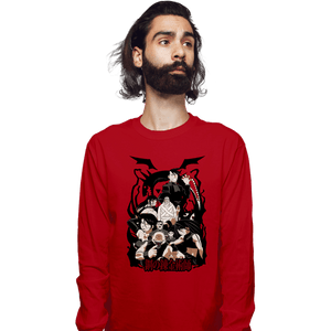 Secret_Shirts Long Sleeve Shirts, Unisex / Small / Red Homunculus