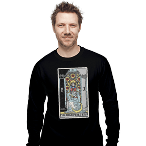 Shirts Long Sleeve Shirts, Unisex / Small / Black The High Priestess