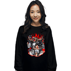 Daily_Deal_Shirts Long Sleeve Shirts, Unisex / Small / Black A Saiyan Prince