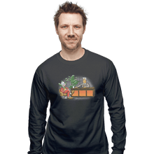 Load image into Gallery viewer, Shirts Long Sleeve Shirts, Unisex / Small / Charcoal TV Show
