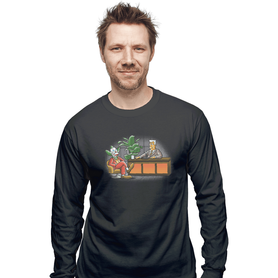Shirts Long Sleeve Shirts, Unisex / Small / Charcoal TV Show