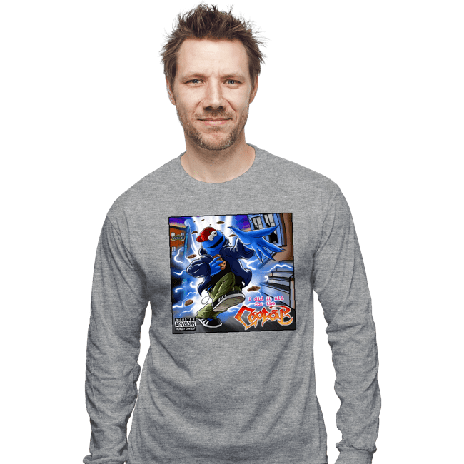 Secret_Shirts Long Sleeve Shirts, Unisex / Small / Sports Grey The Cookie