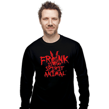 Load image into Gallery viewer, Shirts Long Sleeve Shirts, Unisex / Small / Black Frank Is My Spirit Animal
