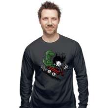 Load image into Gallery viewer, Secret_Shirts Long Sleeve Shirts, Unisex / Small / Charcoal Edward And Dino
