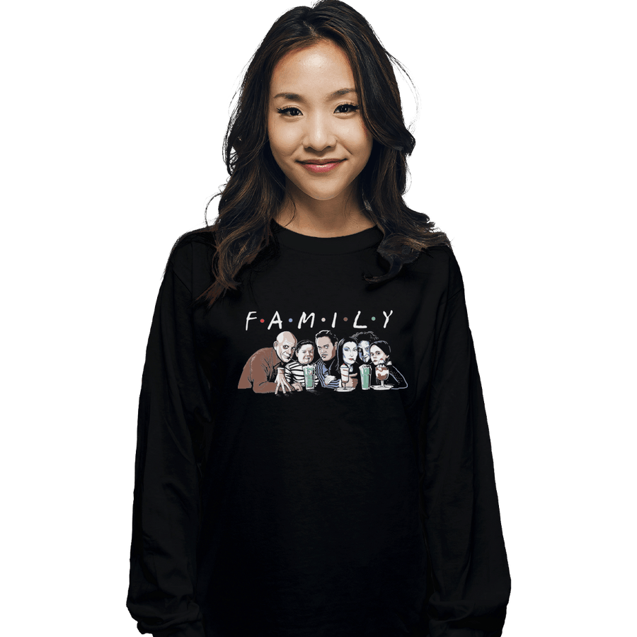 Shirts Long Sleeve Shirts, Unisex / Small / Black Family